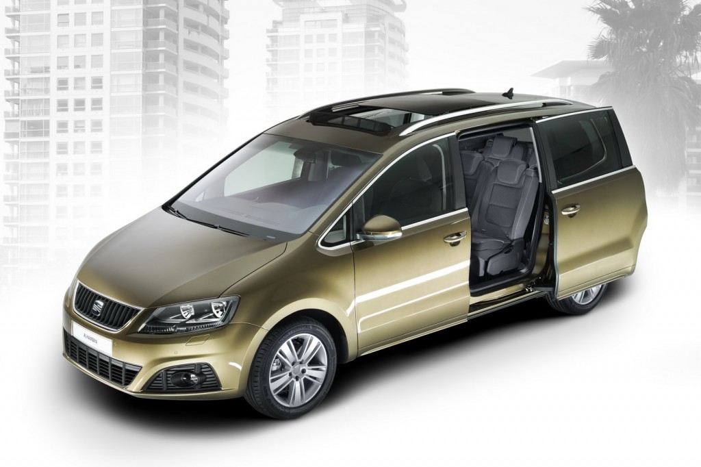 Seat Alhambra sliding doors