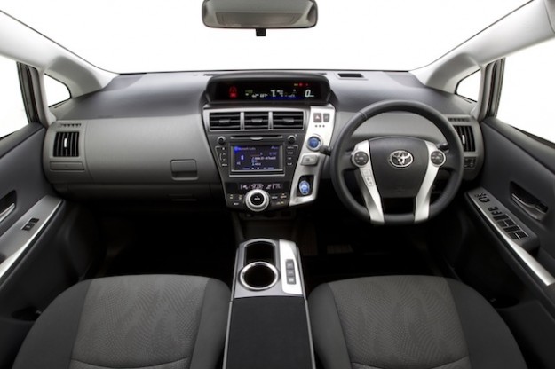 Toyota Prius plus interior