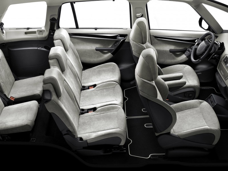 Citroen C4 Grand Picasso seating